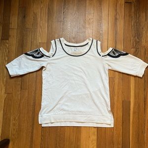 New York & Co. Cold Shoulder Shirt